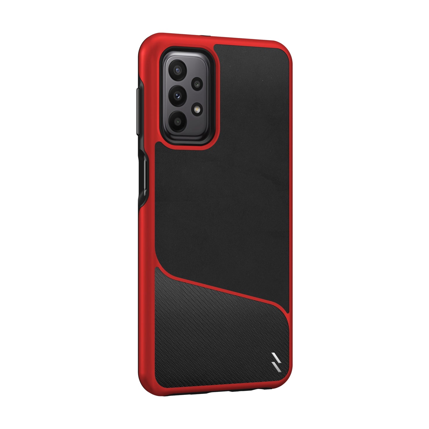 SAMSUNG GALAXY A23 5G ZIZO DIVISION SERIES CASE - BLACK & RED (1104838)
