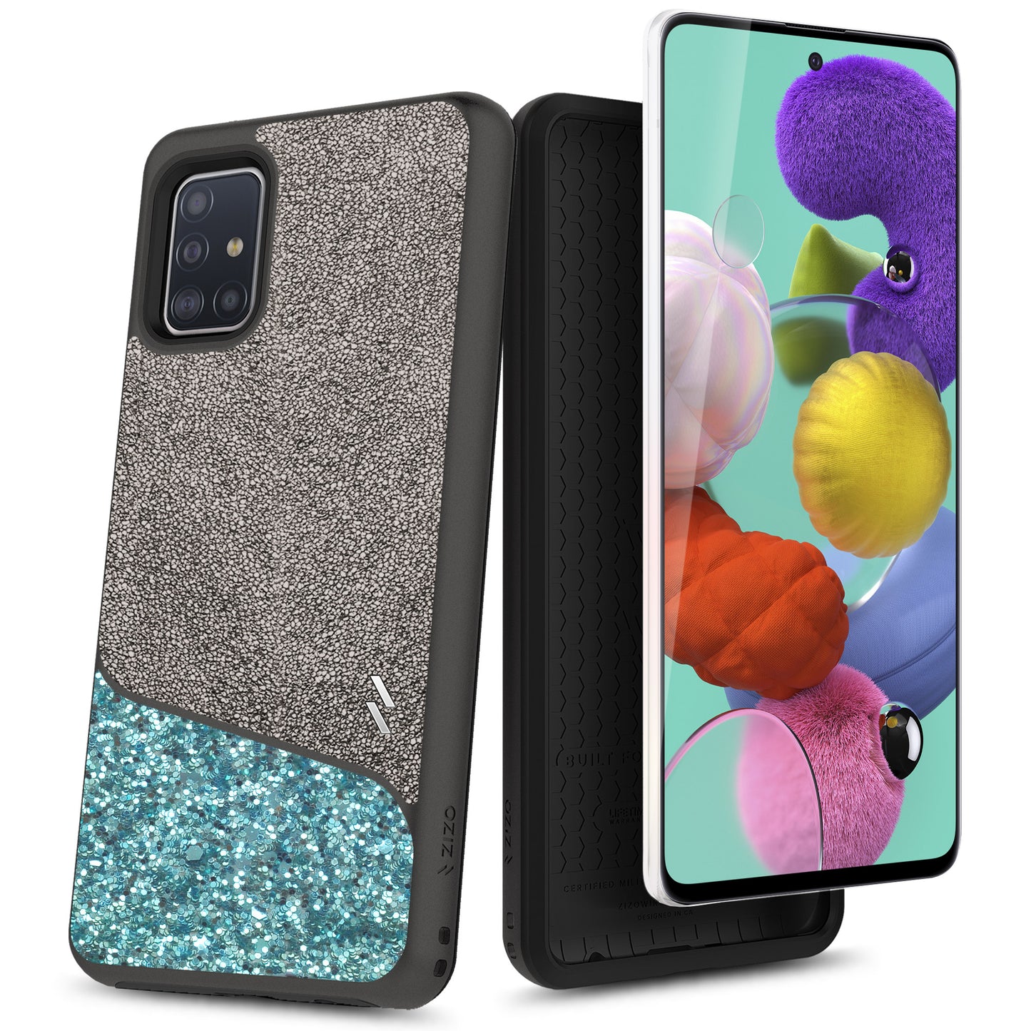 GALAXY A51 5G ZIZO DIVISION SERIES CASE - MINT (10366)