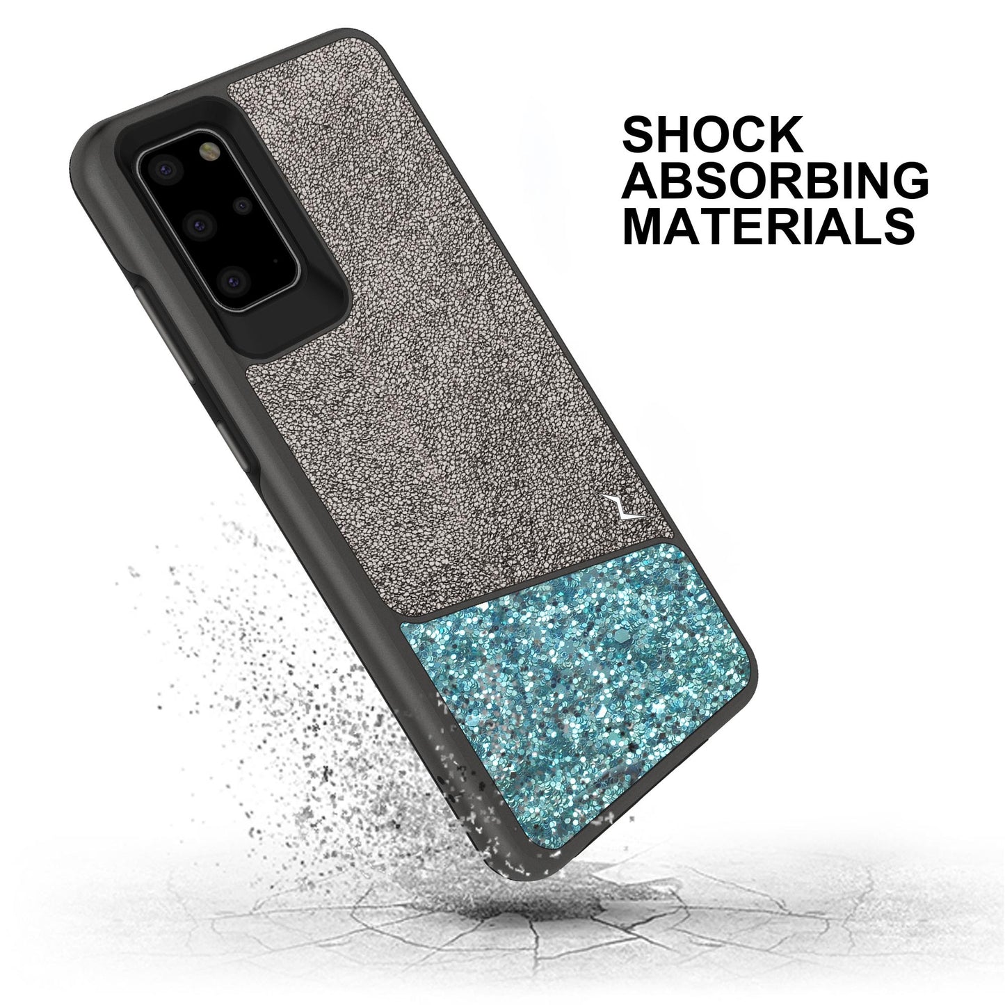 ZIZO DIVISION SERIES GALAXY S20+ CASE - BLACK & MINT (10183)