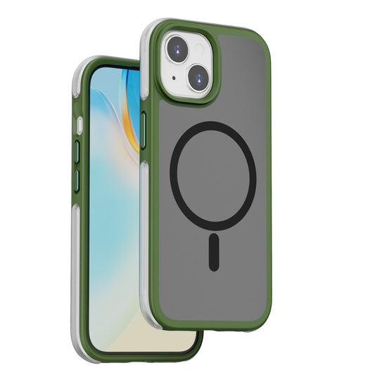 WIWU ZKK-012 AIRBAG MAGNETIC PHONE CASE FOR IPHONE 15 PLUS - GREEN (1107347)