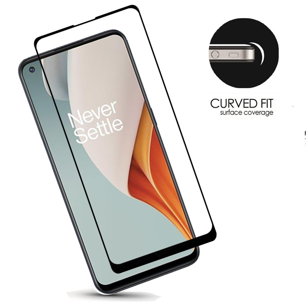 Moto One 5G, Moto G 5G Plus Bulk White Paper Card Package Black edged Tempered Glass - Black (1102348)