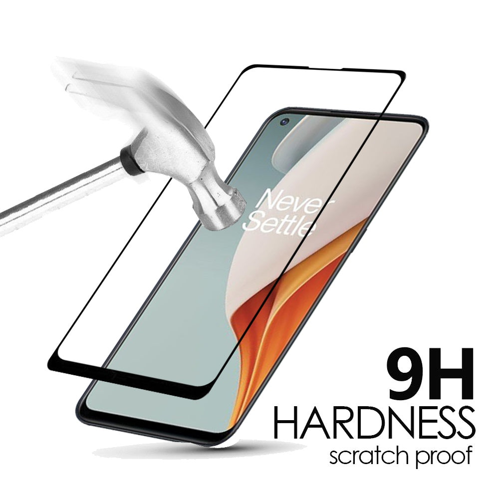 Moto One 5G, Moto G 5G Plus Bulk White Paper Card Package Black edged Tempered Glass - Black (1102348)