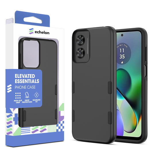 echelon Bravo Series Case for Motorola Moto G Play 4G (2024) - Black (1102888)