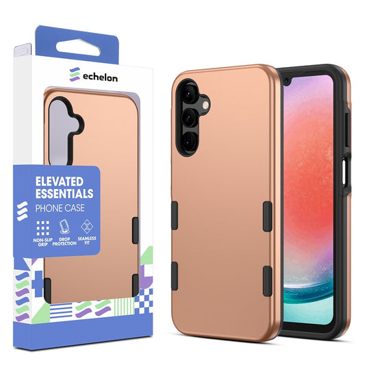 echelon Bravo Series Case for Samsung Galaxy A15 5G - Rose Gold ( 1103347) (MSRP $39.99)