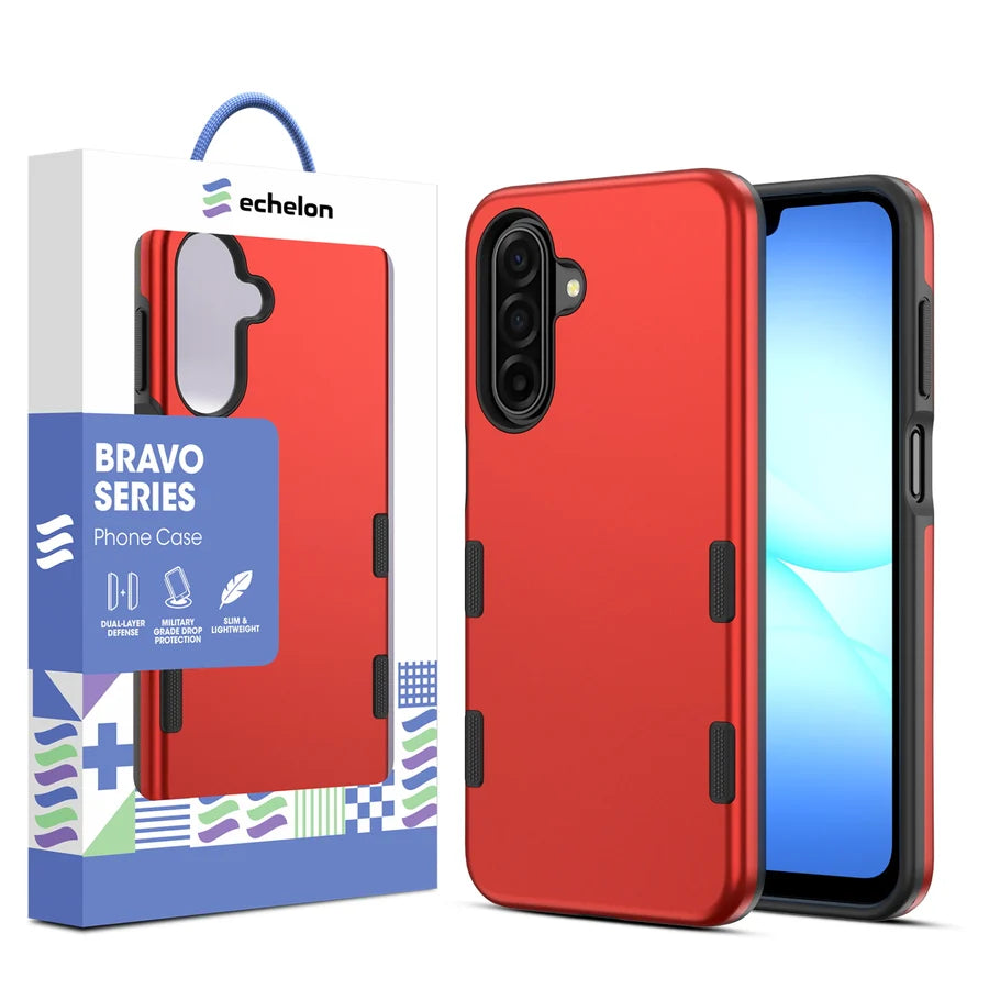 echelon Bravo Series Case for Samsung Galaxy A17 5G / Galaxy A16 5G - Red  (1108139) (MSRP $59.99)