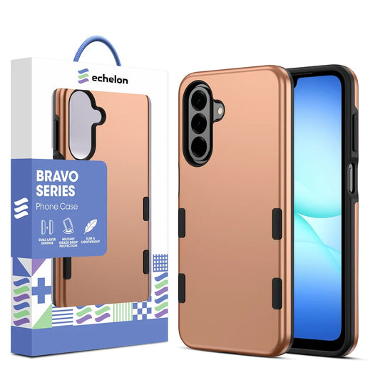 echelon Bravo Series Case for Samsung Galaxy A17 5G / Galaxy A16 5G - Rose Gold (1108113) (MSRP $49.99)