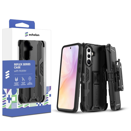 echelon Reflex Series Case with Holster for Samsung Galaxy A36 5G - Black (1102993)