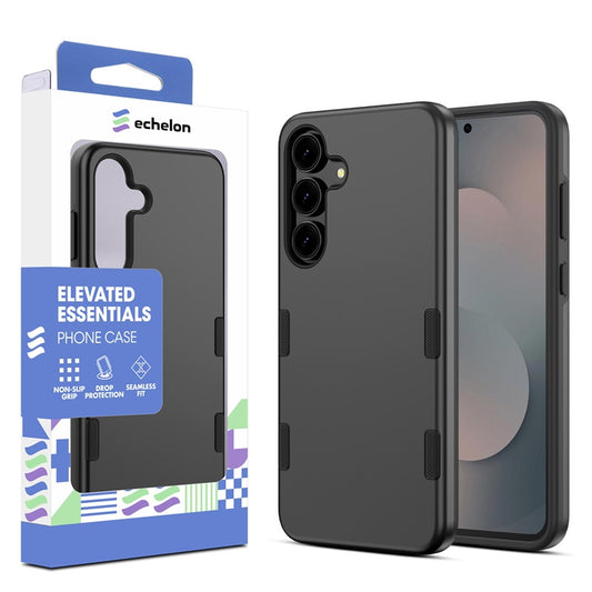 echelon Bravo Series Case for Samsung Galaxy S25 Fan Edition - Black ( 1103464) (MSRP $39.99)