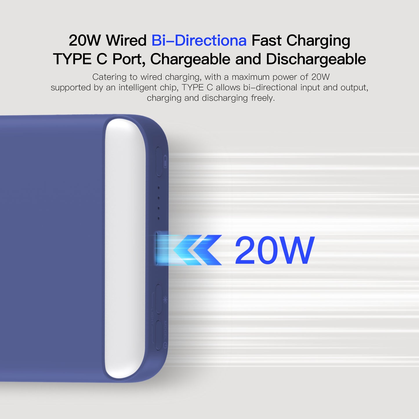 Prodigee Mag Power To Go Halo 15W MagSafe wireless charging and 20W USB-C fast output( 1107585) (MSRP $89.99)