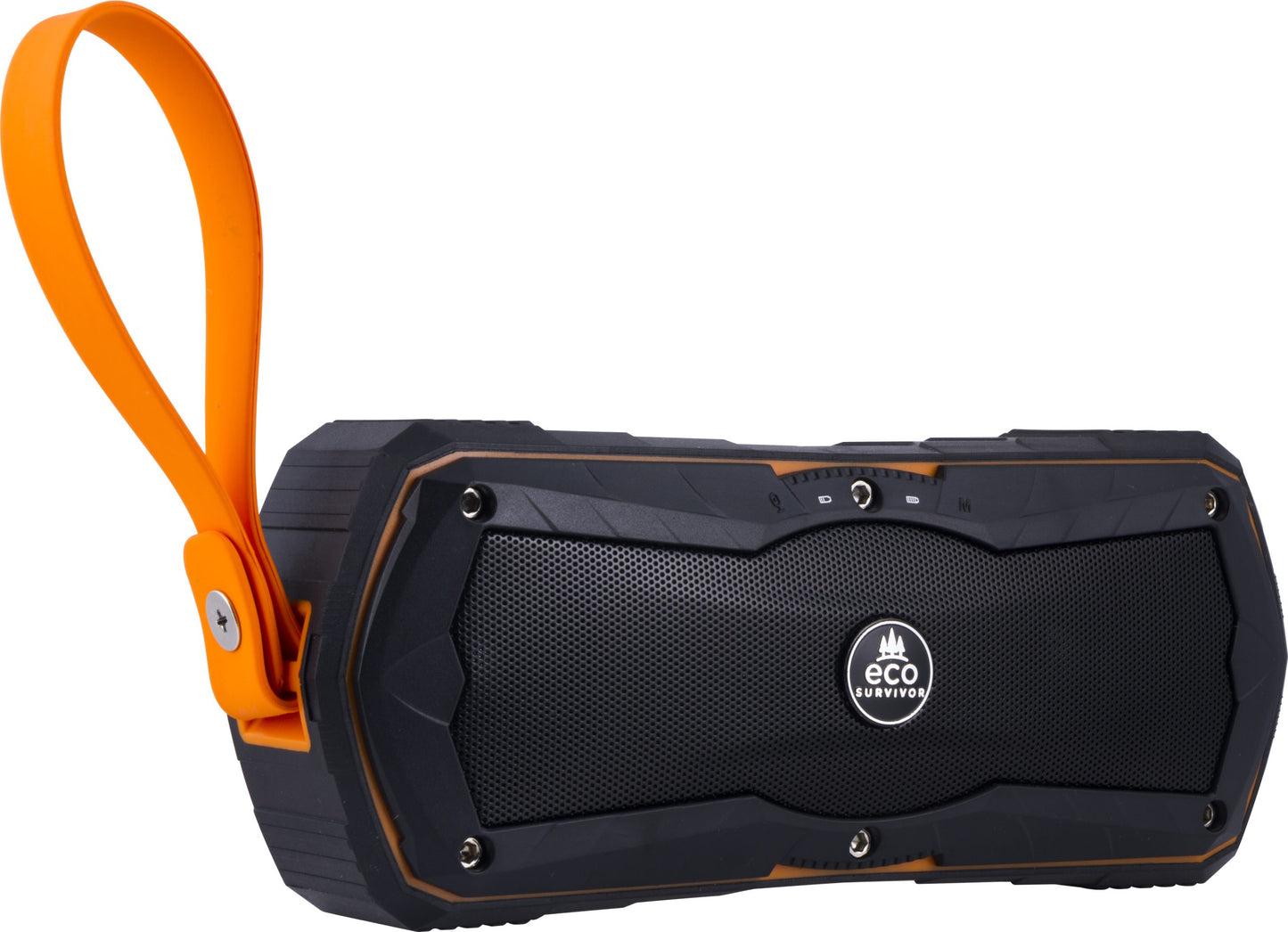 EcoSurvivor Portable USB Charging Bluetooth Speaker, Built in Battery Backup - Black  (1107711)
