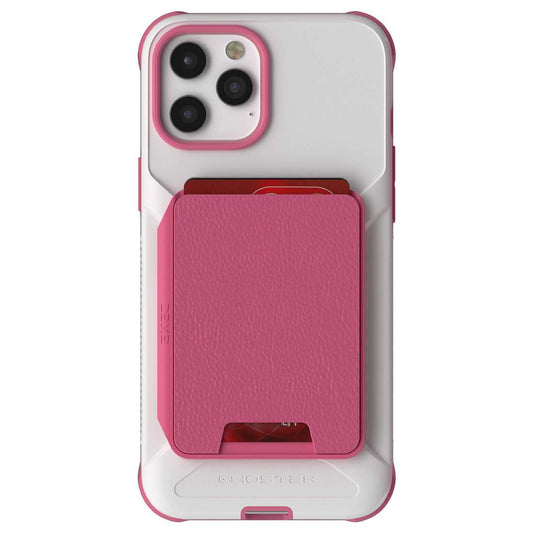 Apple iPhone 12 Pro Max Ghostek EXEC Magnetic Wallet Case with Card Holder -Pink (1101721)