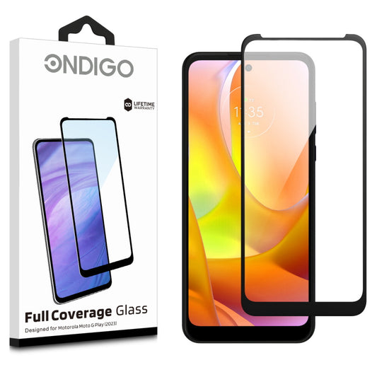 Full Coverage Glass Screen Guard for Moto G Play 2023 (1106341)