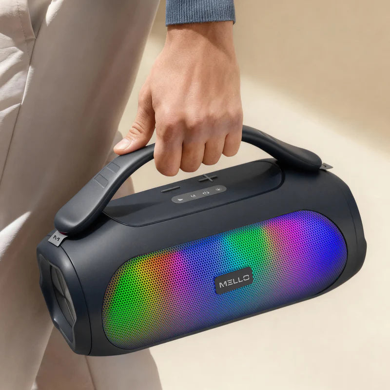 MELLO FLOW 1000 WATTS PORTABLE SPEAKER ( 1107793) (MSRP $59.99)