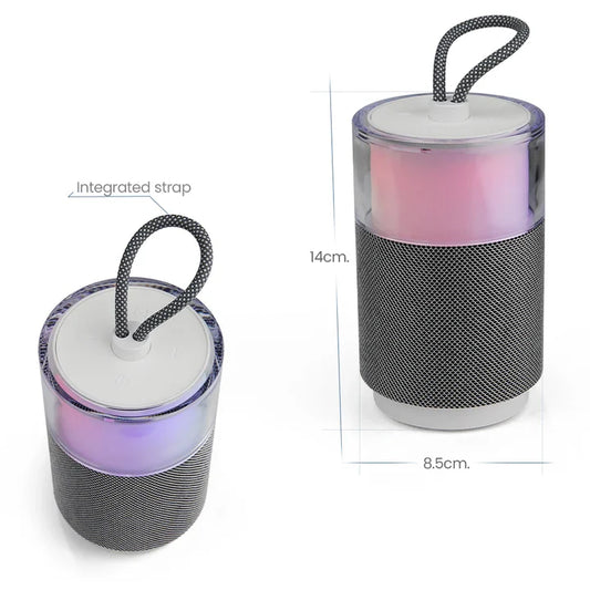 FOL Portable Bluetooth Speaker with RGB Light FS-S123 (Mix Colors) ( 1107967) (MSRP $39.99)