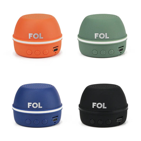 FOL FS-S196 Mini Bluetooth Speaker with TWS, FM Radio & Magnetic Ring (Mix Colors) ( 1107971) (MSRP $29.99)