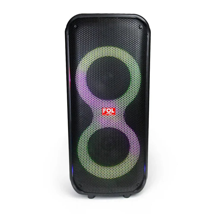 FOL Party dual 6.5-inch Speaker With Super Bass FS-L2206 - Black (1102717)