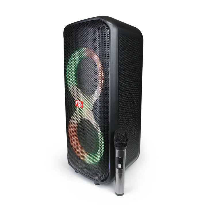 FOL Party dual 6.5-inch Speaker With Super Bass FS-L2206 - Black (1102717)