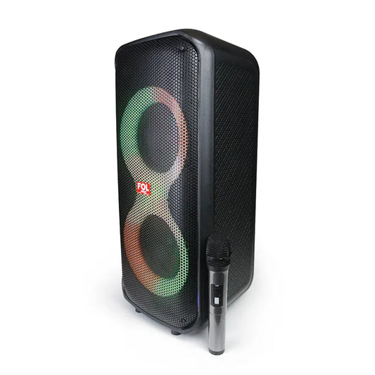FOL Party dual 6.5-inch Speaker With Super Bass FS-L2206 - Black (1102717)