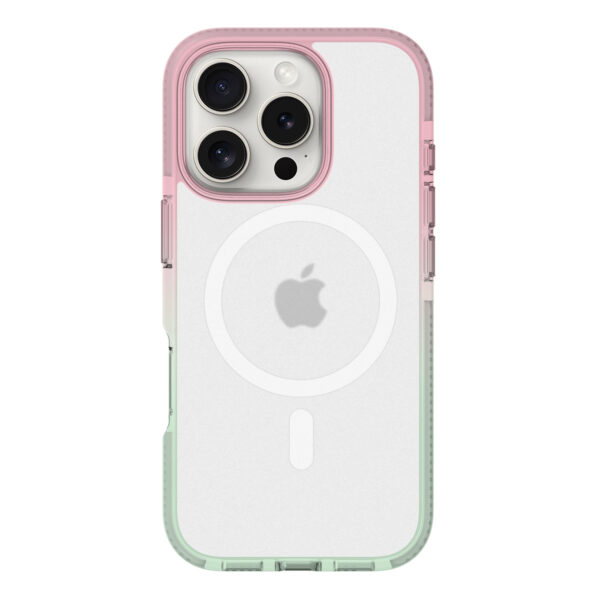 prodigee - Flow MagSafe Case for Apple iPhone 16 Pro Max - Blush Frost (1107396)