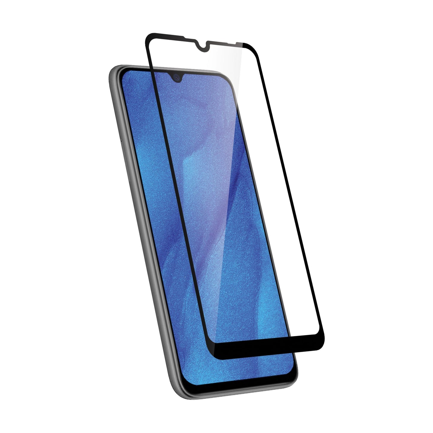 ZIZO TEMPERED GLASS SCREEN PROTECTOR FOR CRICKET DEBUT S2 - BLACK (1106252)