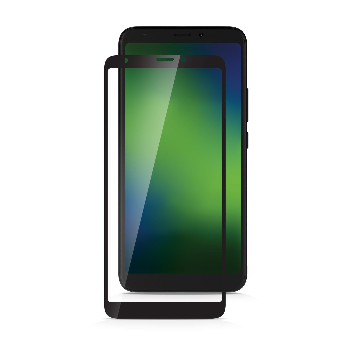 CRICKET VISION PLUS ZIZO TEMPERED GLASS SCREEN PROTECTOR - BLACK (1103868)