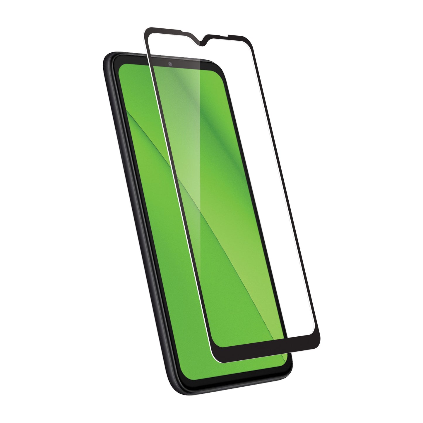 CRICKET OVATION 3 ZIZO TEMPERED GLASS SCREEN PROTECTOR - BLACK (1105326)