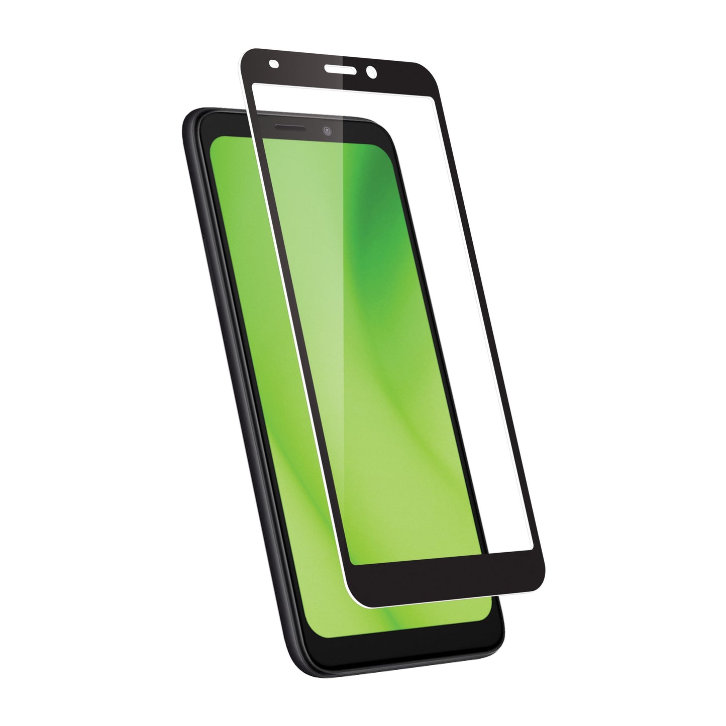 CRICKET DEBUT SMART ZIZO TEMPERED GLASS SCREEN PROTECTOR - BLACK (1104886)