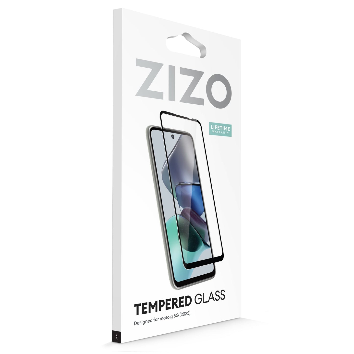 MOTO G 5G (2023) ZIZO TEMPERED GLASS SCREEN PROTECTOR - BLACK (1105882)