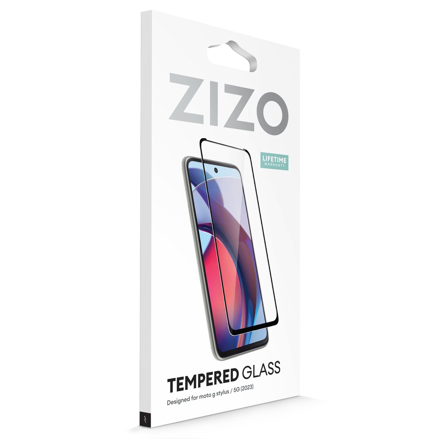 MOTO G STYLUS (2023) / MOTO G STYLUS 5G (2023) ZIZO TEMPERED GLASS SCREEN PROTECTOR - BLACK (1105801)