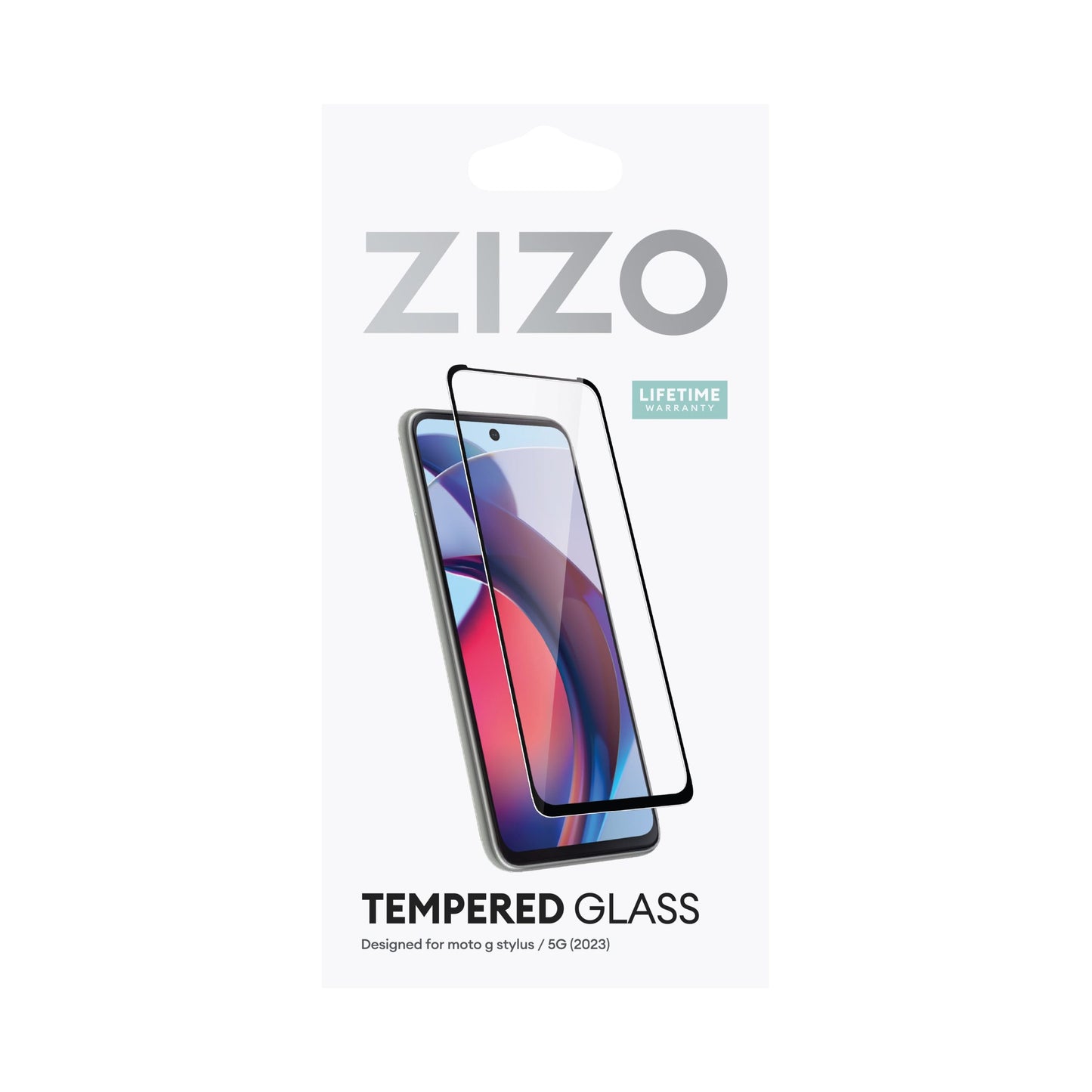 MOTO G STYLUS (2023) / MOTO G STYLUS 5G (2023) ZIZO TEMPERED GLASS SCREEN PROTECTOR - BLACK (1105801)