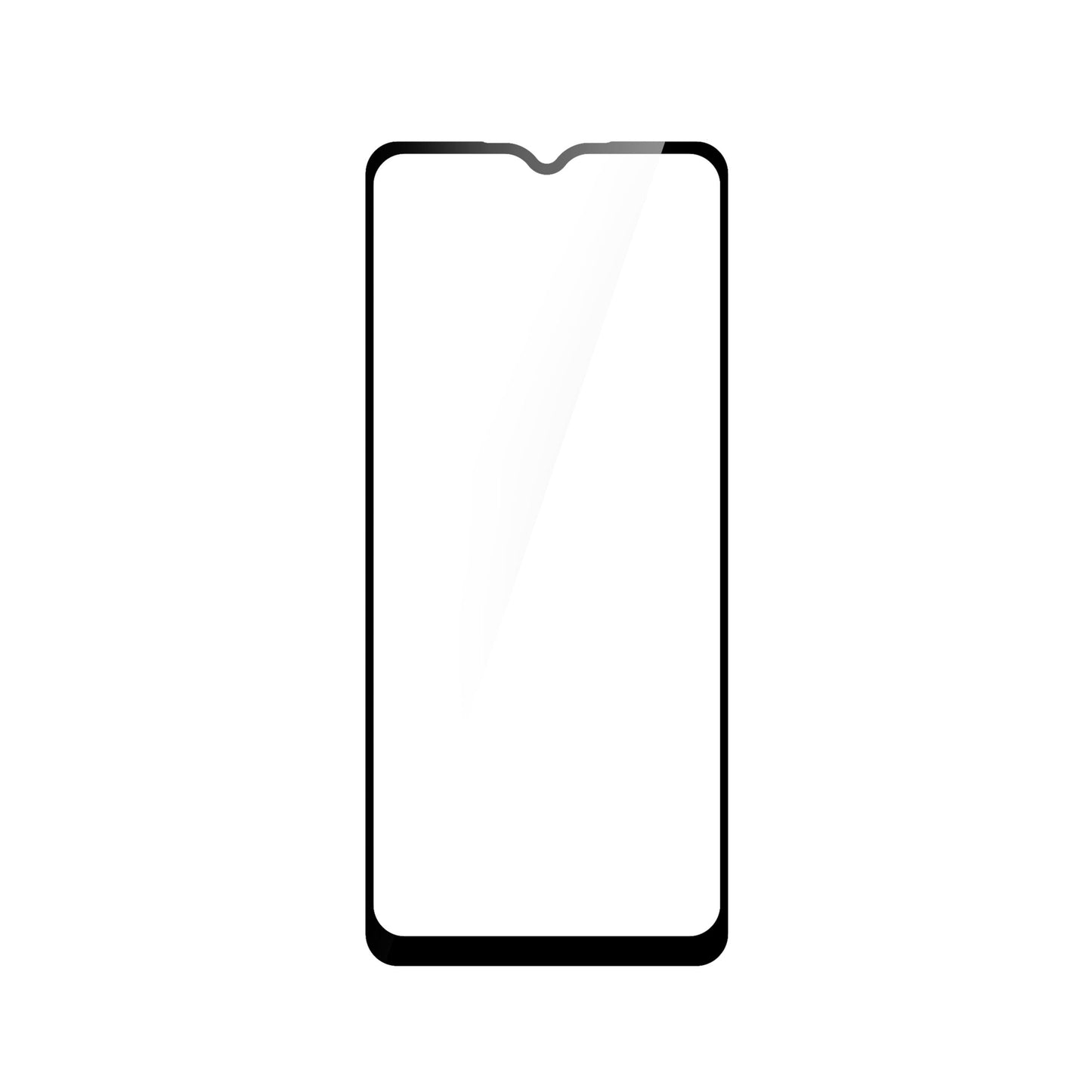 SAMSUNG GALAXY A13 LTE ZIZO TEMPERED GLASS SCREEN PROTECTOR - BLACK (1103798)