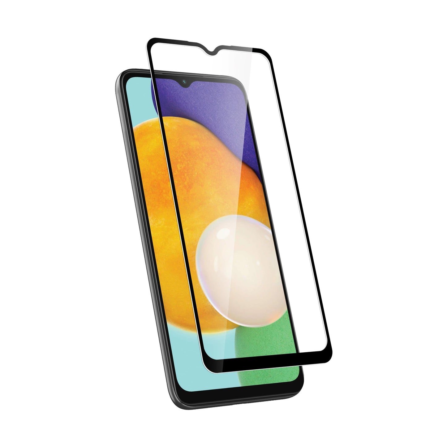 SAMSUNG GALAXY A13 LTE ZIZO TEMPERED GLASS SCREEN PROTECTOR - BLACK (1103798)