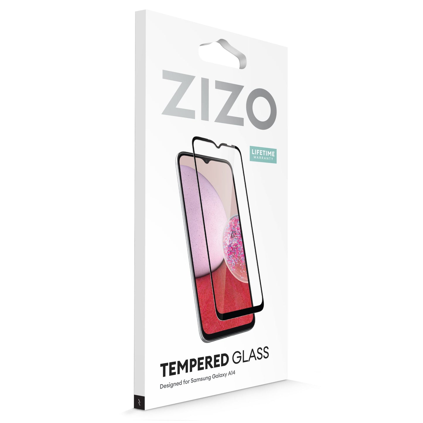 ZIZO TEMPERED GLASS SCREEN PROTECTOR FOR GALAXY A14 5G - BLACK (1105434)