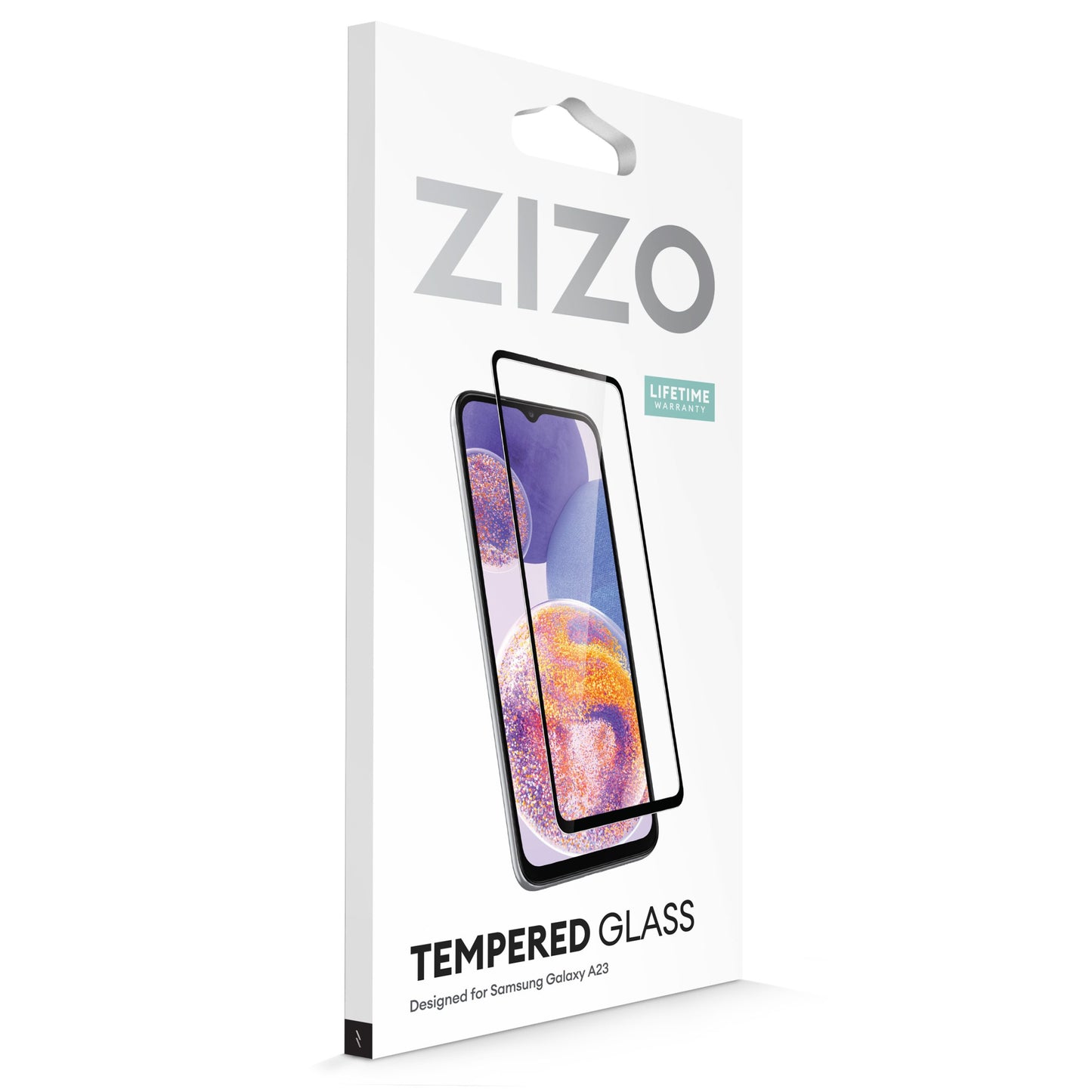 SAMSUNG GALAXY A23 5G ZIZO TEMPERED GLASS SCREEN PROTECTOR - BLACK (1104845)