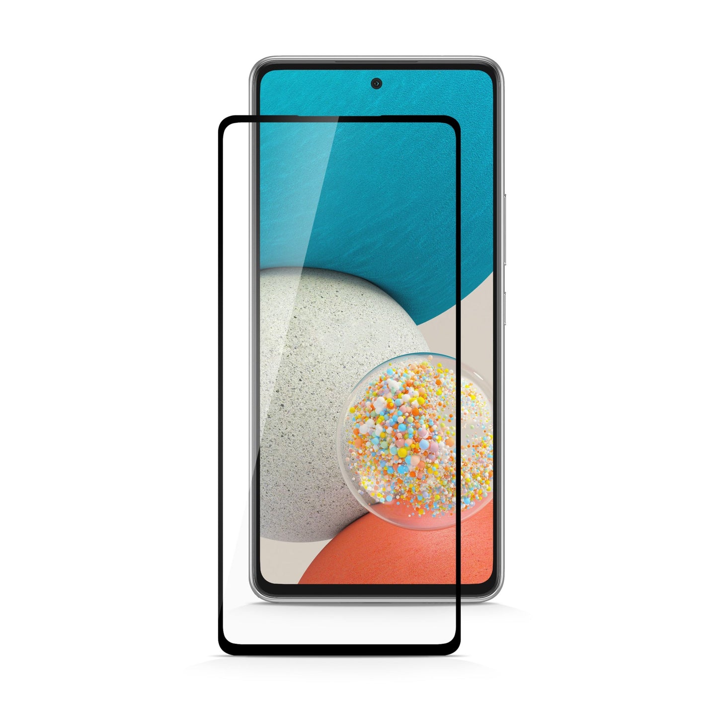 SAMSUNG GALAXY A53 5G ZIZO TEMPERED GLASS SCREEN PROTECTOR - BLACK (1103579)