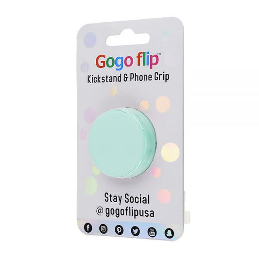 Gogo Flip Phone Grip & Kickstand - Mint Green (1103057) (MSRP 19.99)