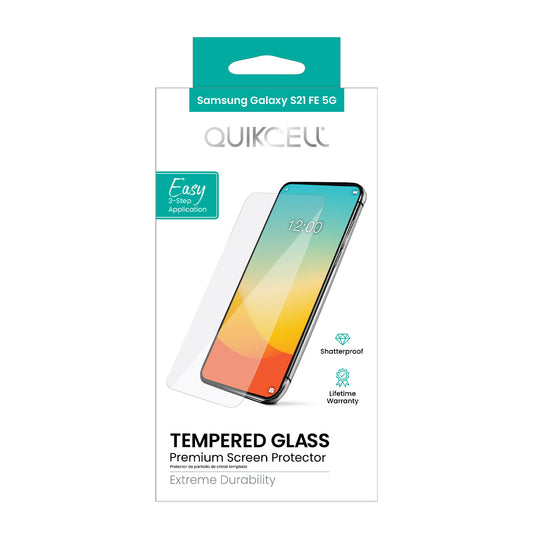 Samsung Galaxy S21 FE 5G TEMPERED GLASS Screen Protector CLEAR (1103309)