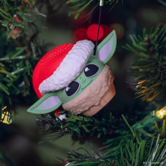 Bitty Boomers Star Wars The Mandalorian: Grogu with Santa Hat - Mini Bluetooth Speaker  ( 1103484) (MSRP $29.99)