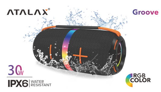 ATALAX GROOVE WIRELESS SPEAKER BLACK (1103027)