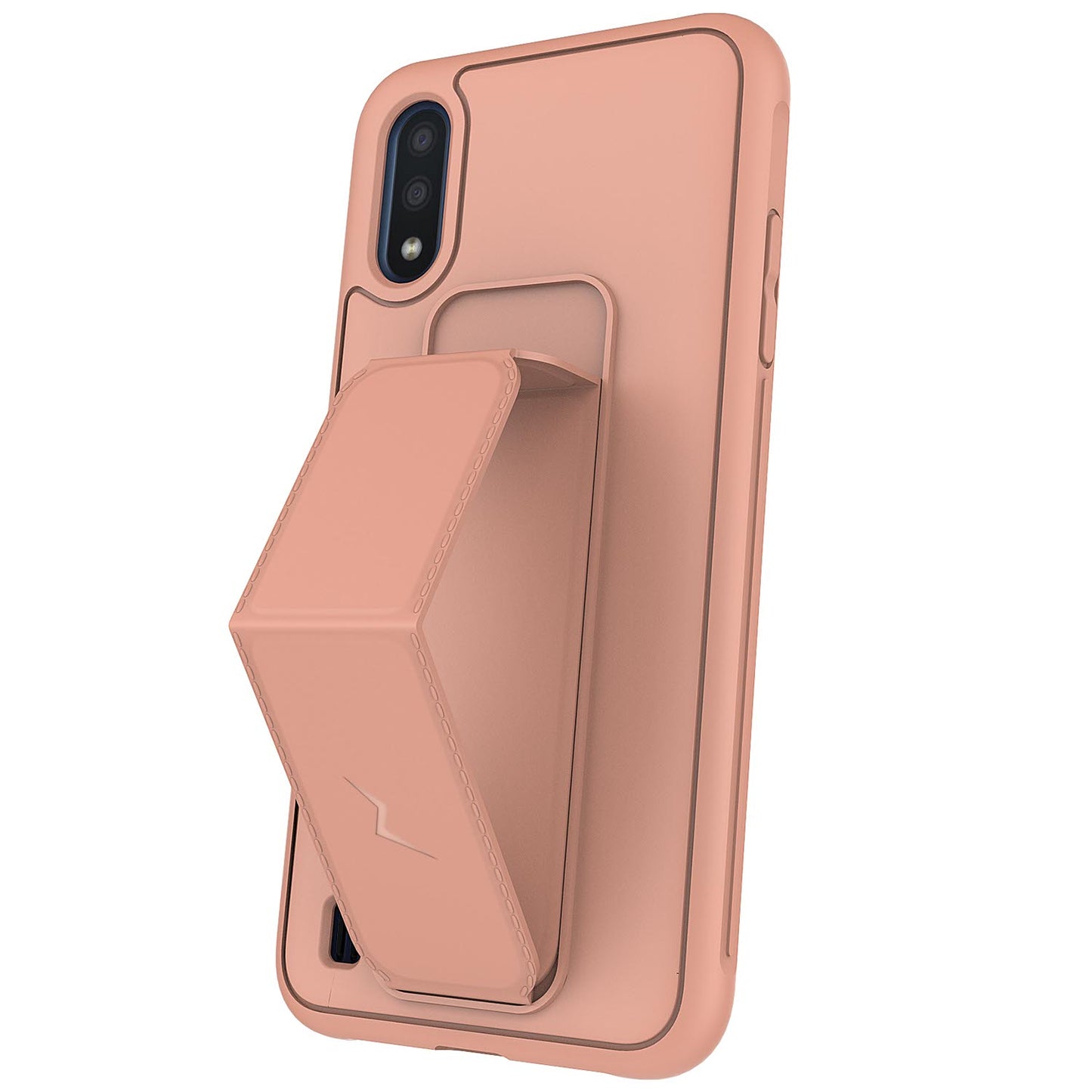 SAMSUNG GALAXY A01 ZIZO GRIP SERIES CASE - CORAL PINK (1100804)