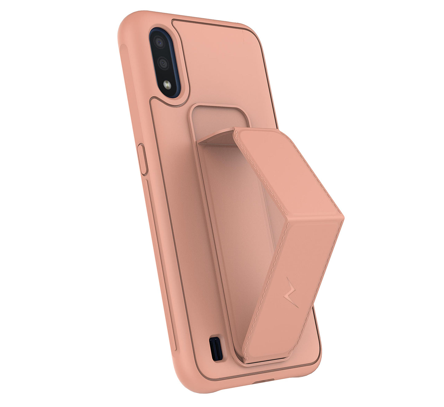 SAMSUNG GALAXY A01 ZIZO GRIP SERIES CASE - CORAL PINK (1100804)