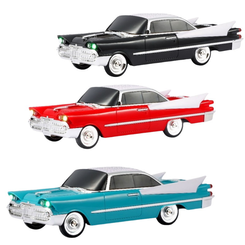 Portable Car Shape Display WS-1965 Car Speaker Waterproof Wireless Music Player with RGB LED Light Doege 59  ( 1103712) (MSRP $59.99)