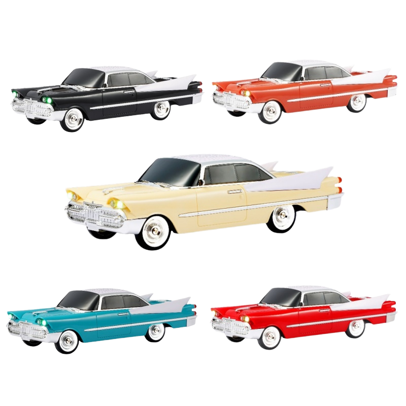 Portable Car Shape Display WS-1965 Car Speaker Waterproof Wireless Music Player with RGB LED Light Doege 59  ( 1103712) (MSRP $59.99)