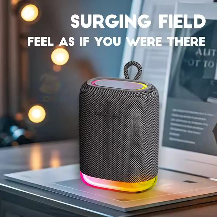 FOL Super Quality Smart Wireless Song Music Hand-Free Mini Design Stereo Bass Outdoor Desk Lamp Light  (1103038) (MSRP 36.99)