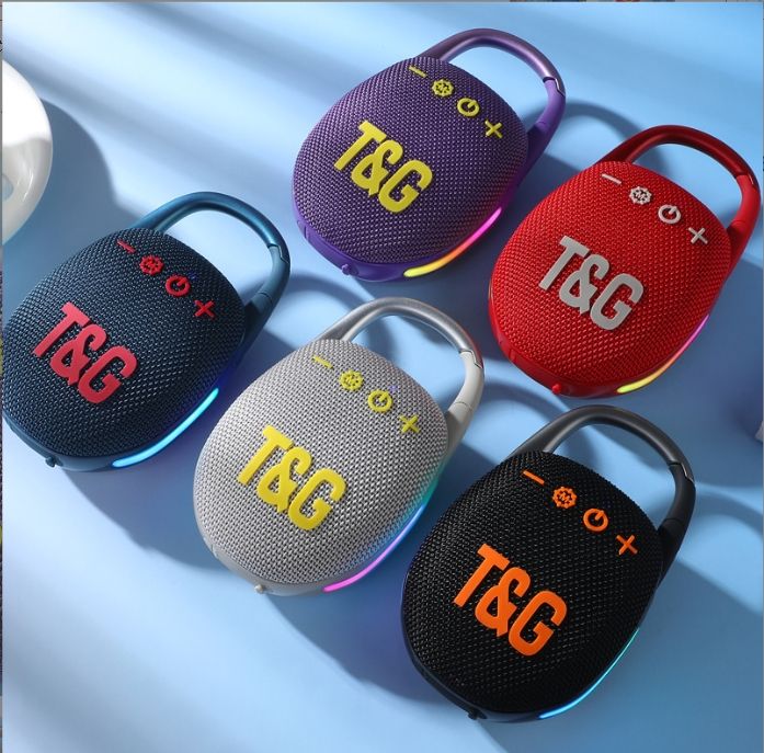 TG-447 5W LED Flashing Light Outdoor Portable Wireless Bluetooth Speaker Supports TWS/USB Mini RGB Speaker ( 1103717) (MSRP $49.99)