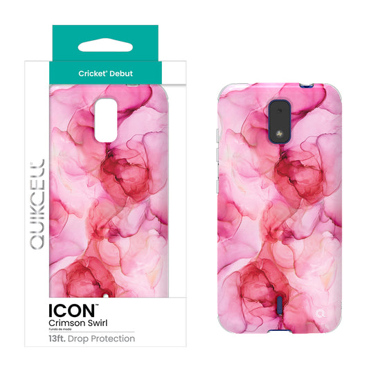 Cricket Debut Quikcell Icon Fashion Case - CRIMSON CRUSH (1103096)