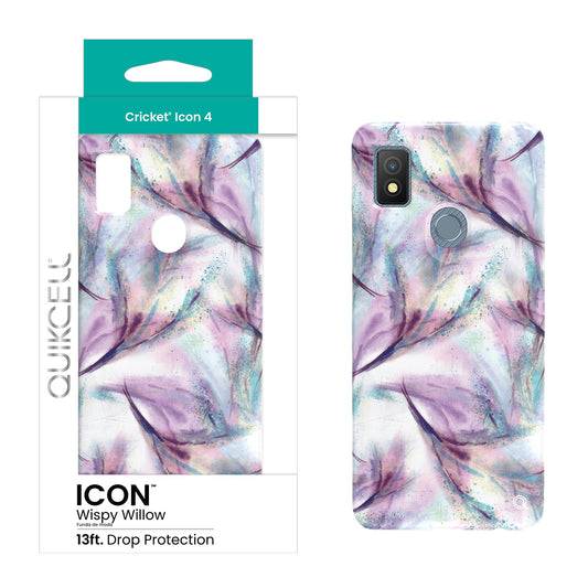 Cricket Icon 4 ICON QUIKCELL Fashion Case - WISPY WILLOW (1105060)