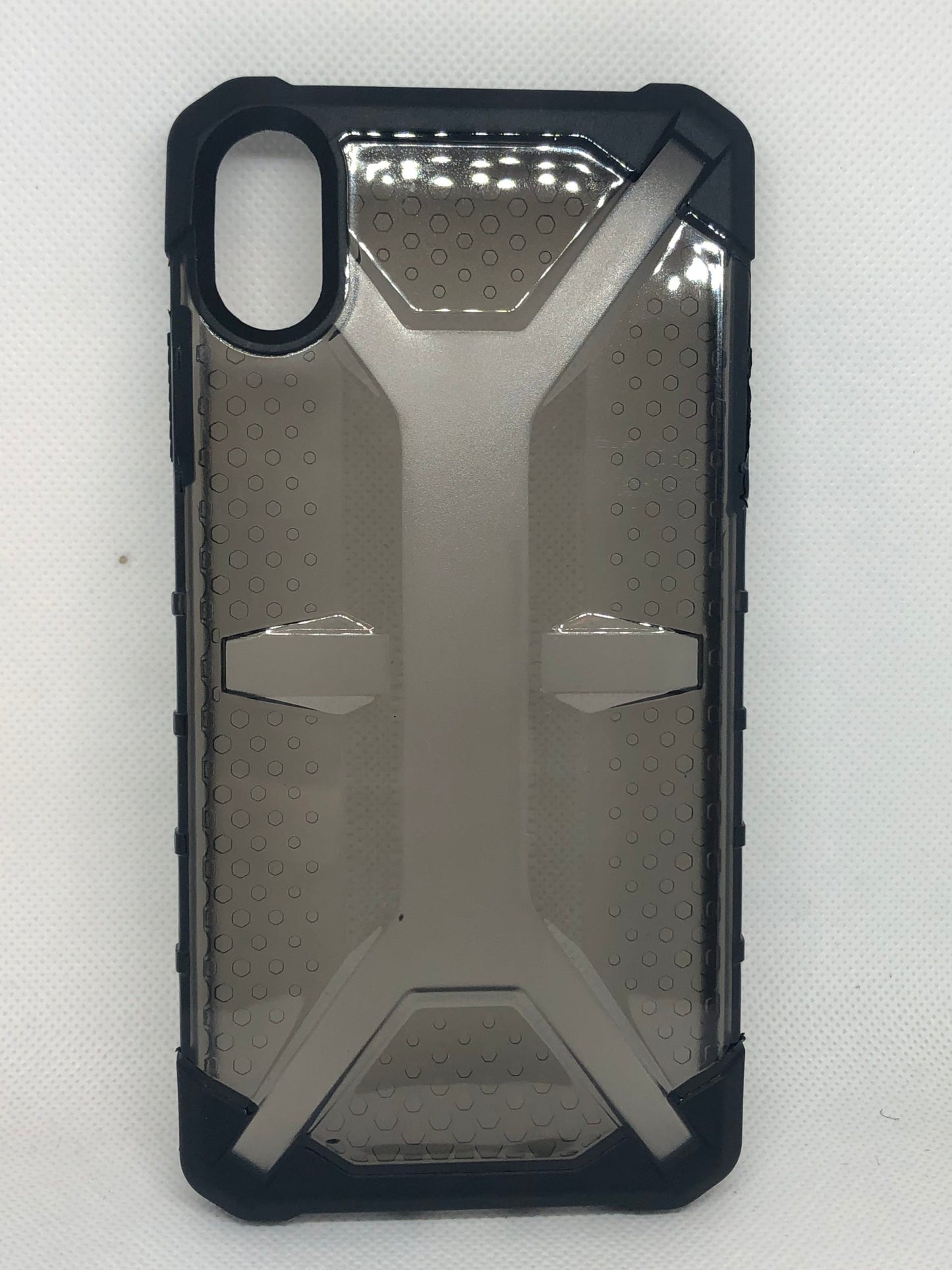 iPhone XR U3 TOUGH HYBRID CASE - BLACK (675)