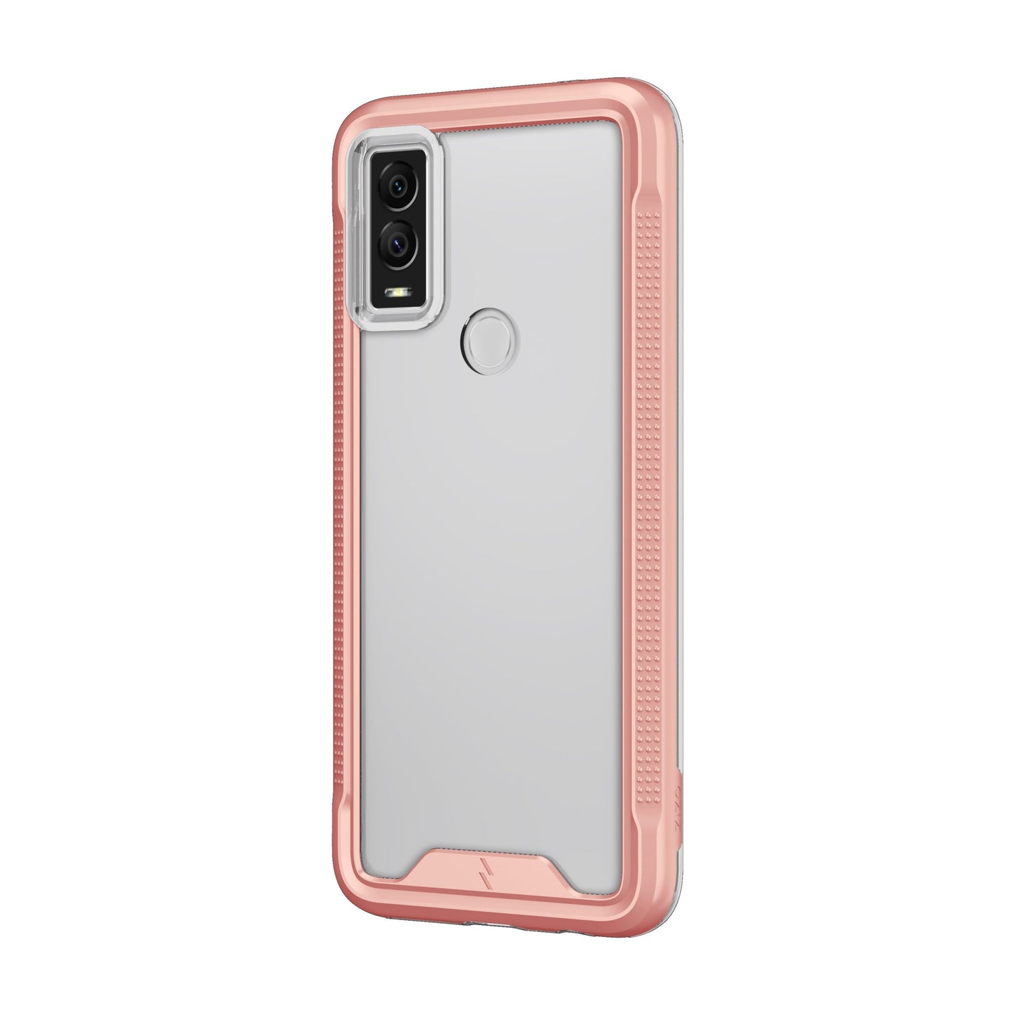 CRICKET INNOVATE E 5G ZIZO ION SERIES CASE WITH TEMPERED GLASS - ROSE GOLD (1105030)