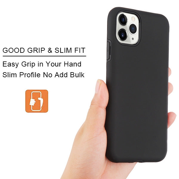 Apple iPhone 11 Pro - MyBat Fuse Hybrid Cover - Black (4540)